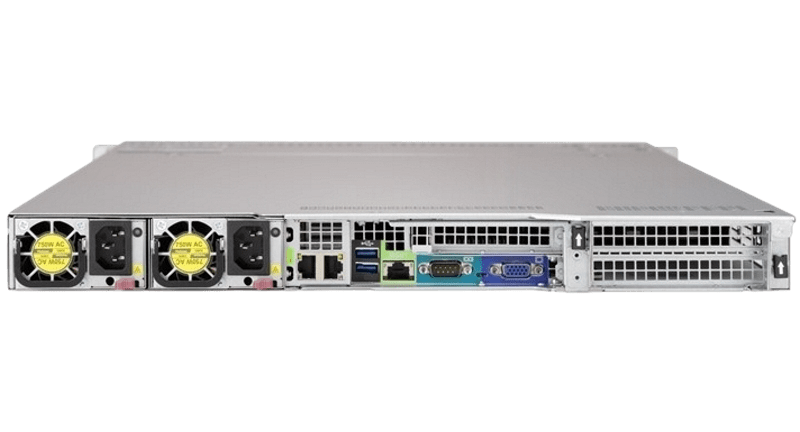 Сервер Supermicro 6019U-TRTP CSE-819UTS noCPU X11DPU 24хDDR4 softRaid IPMI 2х750W PSU Ethernet 2х10Gb/s 4х3,5" BPN SAS3-815TQ AOC-UR-i2XT FCLGA3647 (2)