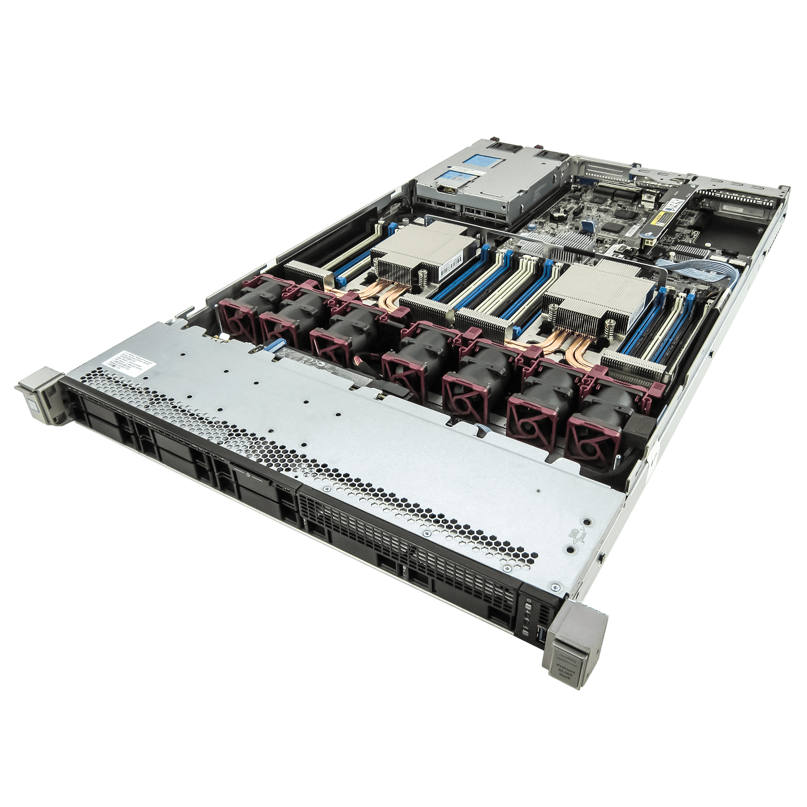 Сервер HP DL360 G9 noCPU - 24хDDR4 softRaid P440ar iLo 2х800W PSU 530FLR 2x10Gb/s +Ethernet 2 4х1Gb/s 8х2,5" EXP FCLGA2011-3