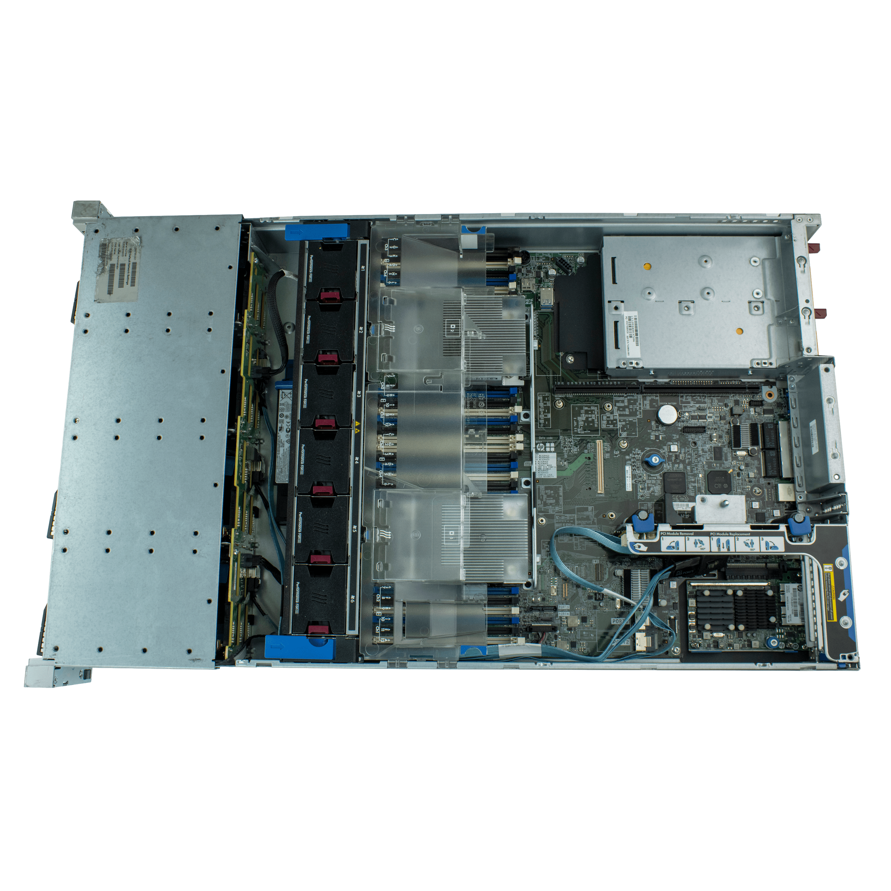 Сервер HP DL380p G9 noCPU 1xRiser 24хDDR4 softRaid B140i iLo 2х800W PSU 533FLR 2x10Gb/s + 331i 4х1Gb/s 12х3,5" FCLGA2011-3 (4)