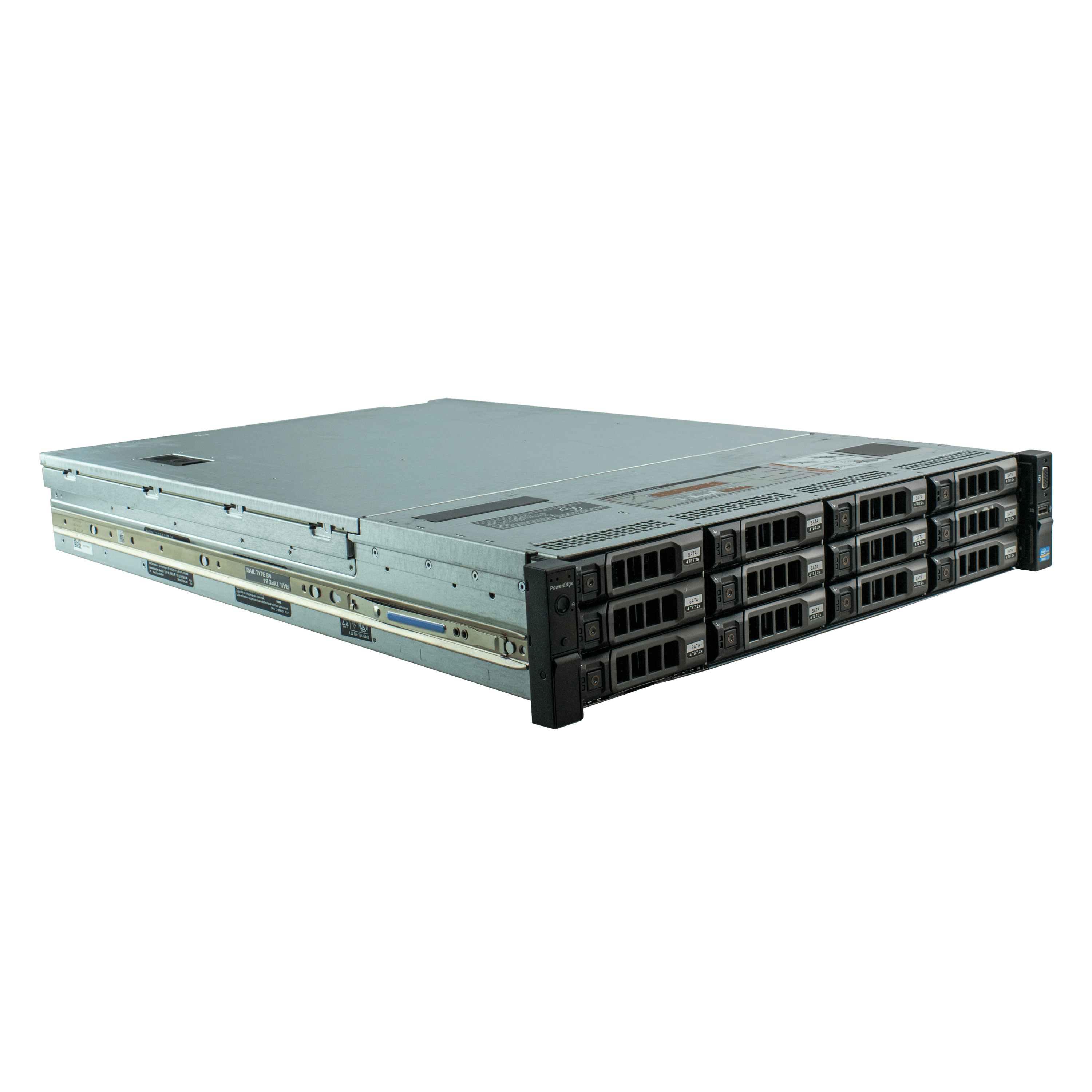 Сервер Dell PowerEdge R730xd noCPU 24хDDR4 H730 iDRAC 2х1100W PSU SFP+ 2x10Gb/s + Ethernet 2х1Gb/s 12х3,5" FCLGA2011-3 (3)