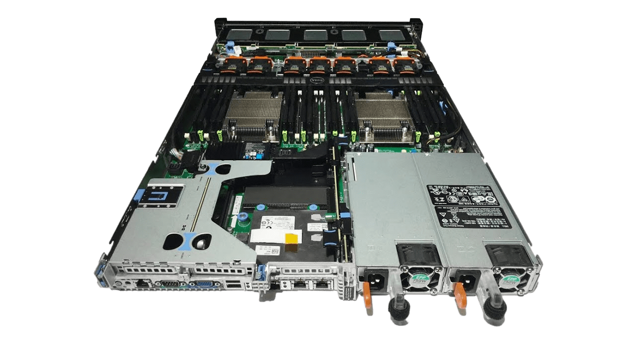 Сервер Dell PowerEdge R630 noCPU 24хDDR4 H330 iDRAC 2х750W PSU SFP+ 2x10Gb/s + Ethernet  2х1Gb/s 10х2,5" FCLGA2011-3 (3)