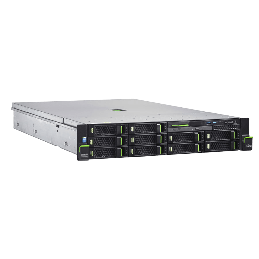 Сервер Fujitsu Primergy RX2540 M2 noCPU 24хDDR4 softRaid iRMC 2х800W PSU D3245-A11 2х1Gb/s 12х3,5" FCLGA2011-3