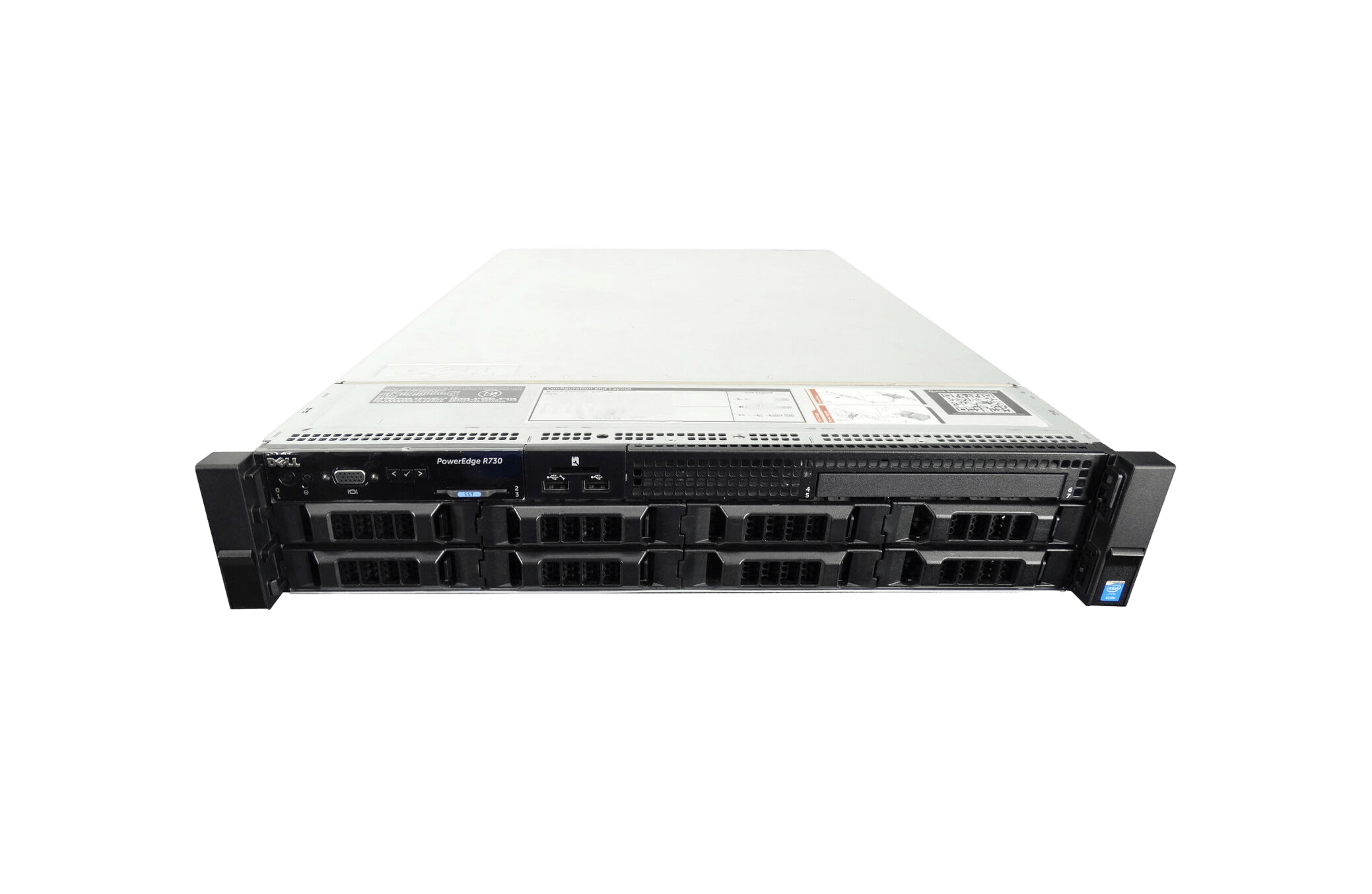 Сервер Dell PowerEdge R730 noCPU 24хDDR4 H730 iDRAC 2х495W PSU Ethernet 4х1Gb/s 8х3,5" FCLGA2011-3