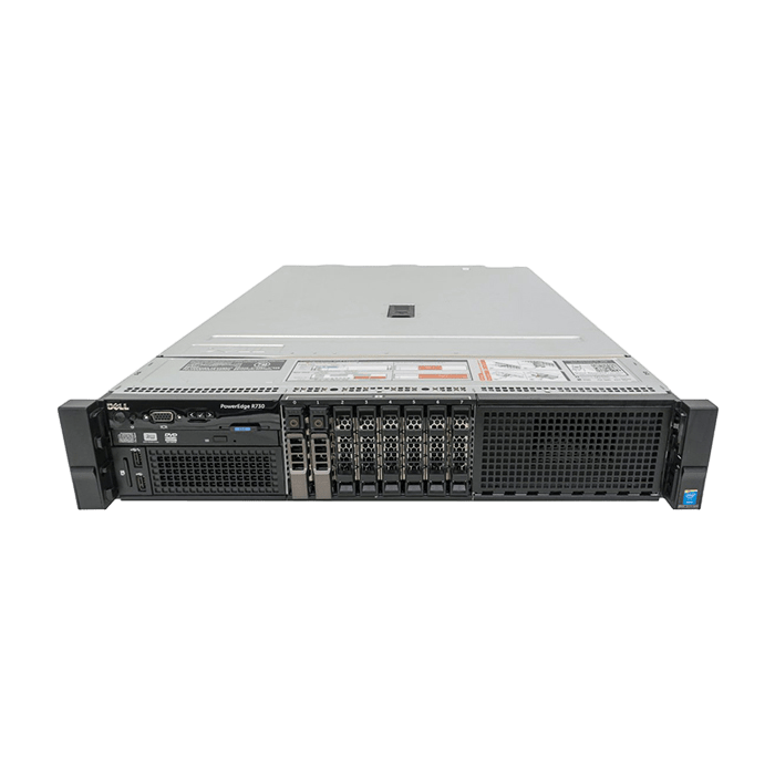 Сервер Dell PowerEdge R730 noCPU 24хDDR4 H330 iDRAC 2х750W PSU Ethernet 4х1Gb/s 8х2,5" FCLGA2011-3