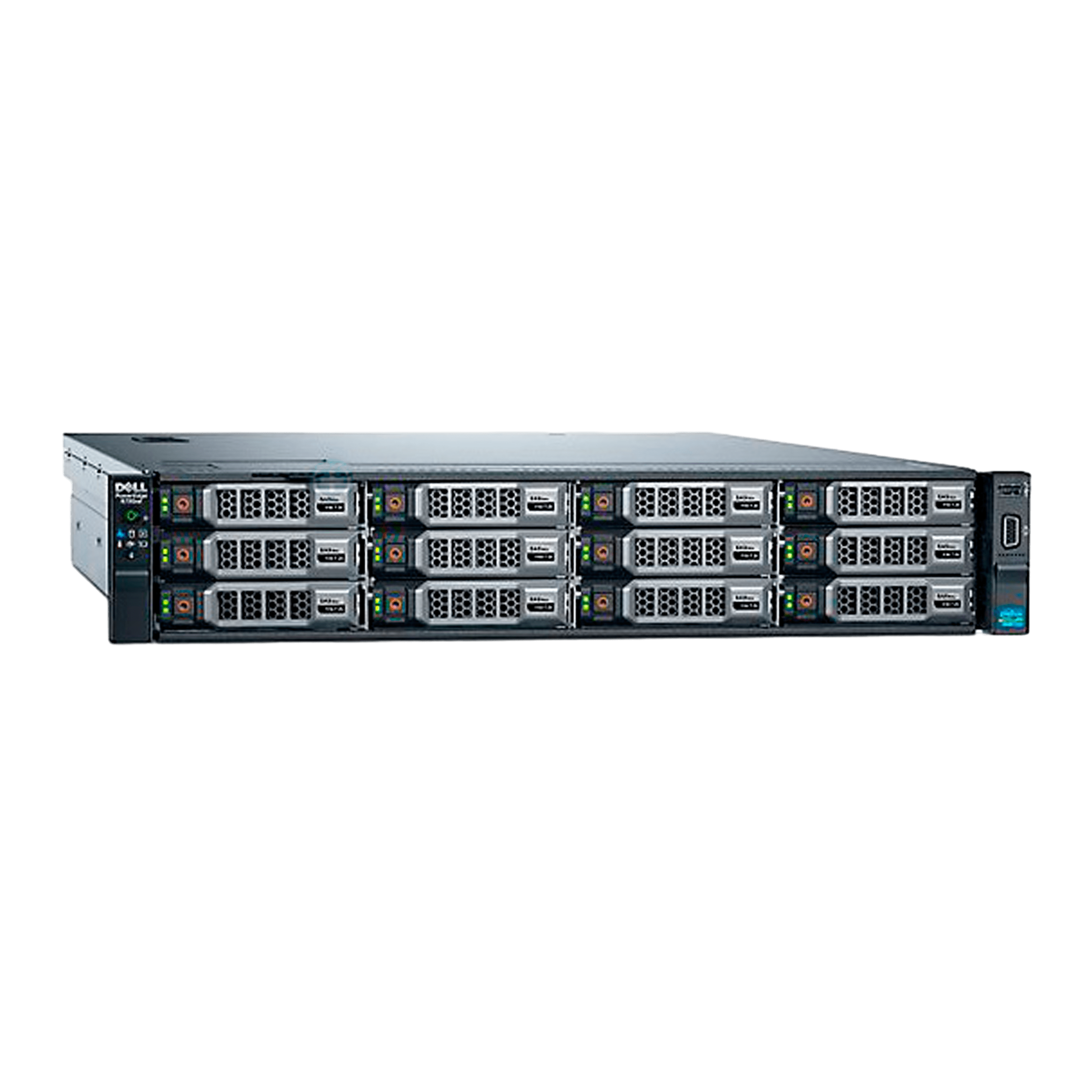 Сервер Dell PowerEdge R730xd noCPU 24хDDR4 mini H730 iDRAC 2х750W PSU Ethernet 4х1Gb/s 12х3,5" 2x2,5" FCLGA2011-3