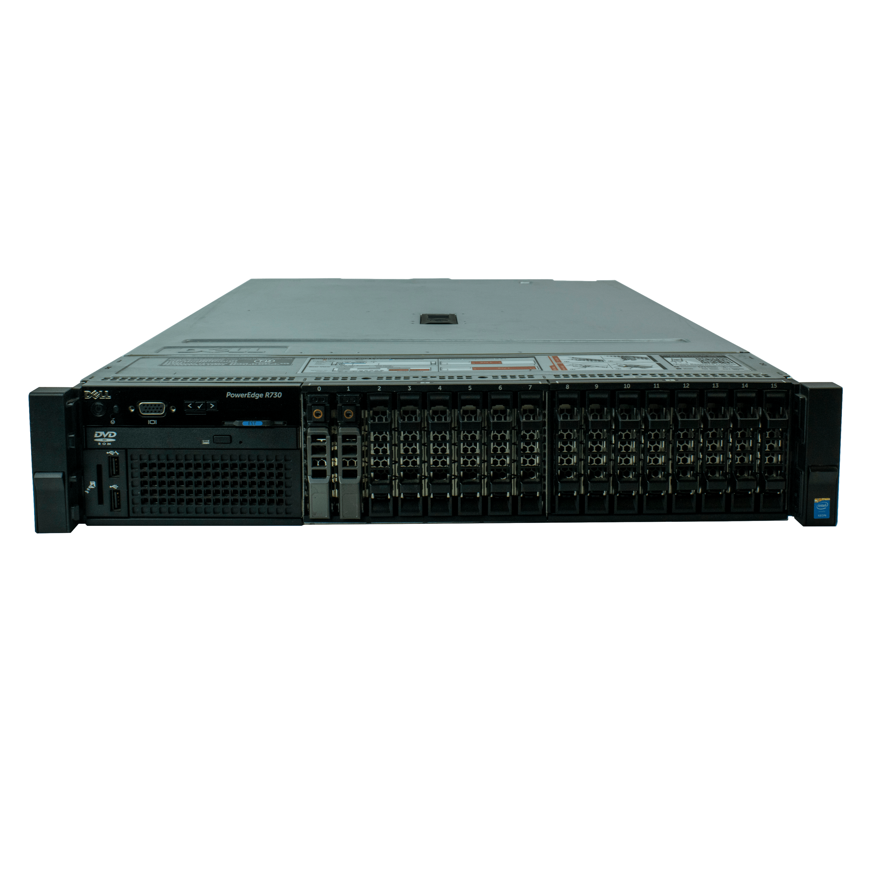 Сервер DELL R730 16x2.5 RAID H730p mini 3xRiser PSU 2x1100W