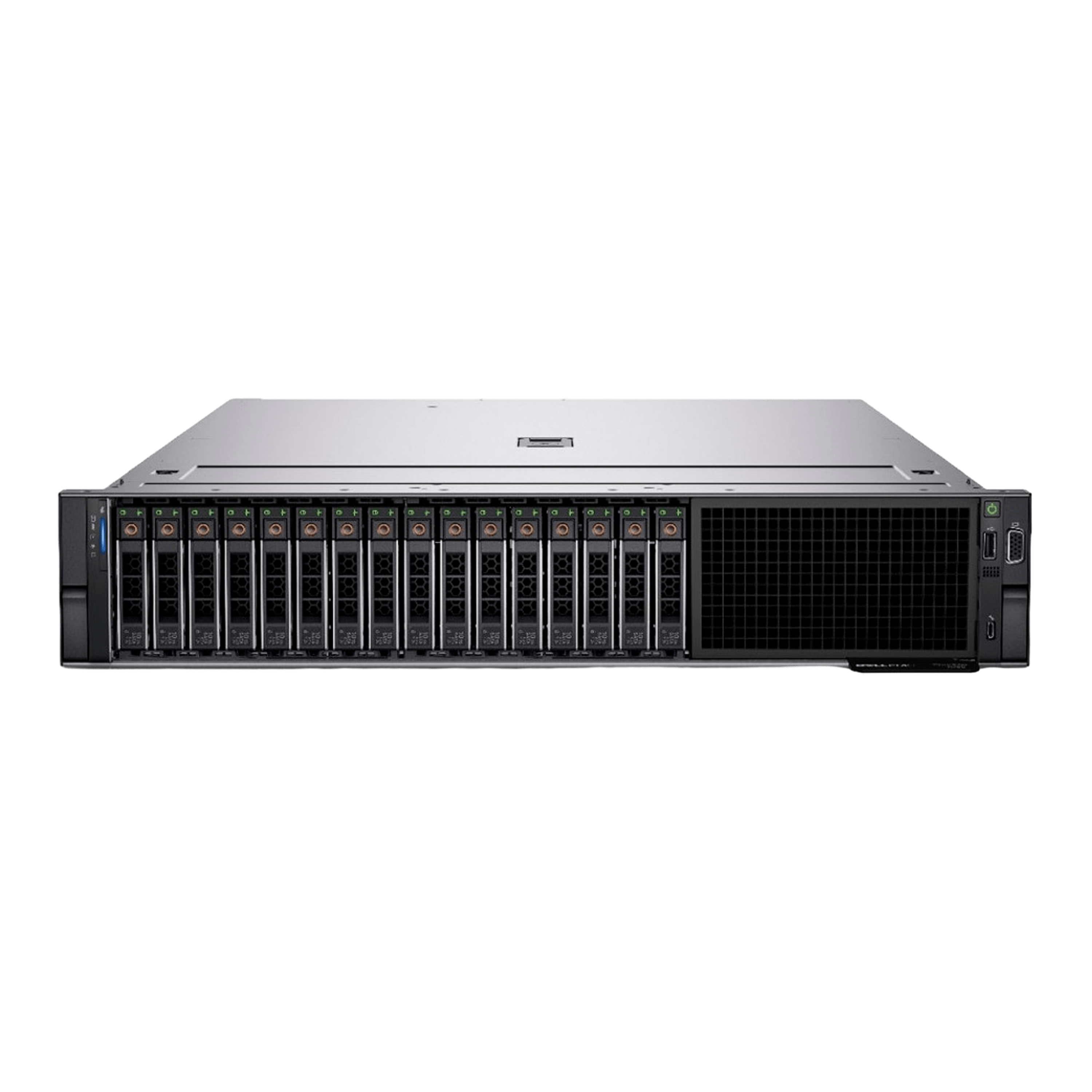 Сервер Dell PowerEdge R750xs noCPU - 16хDDR4 PERC H345 iDRAC 2х800W PSU Ethernet 2х1Gb/s 16х2,5" G34