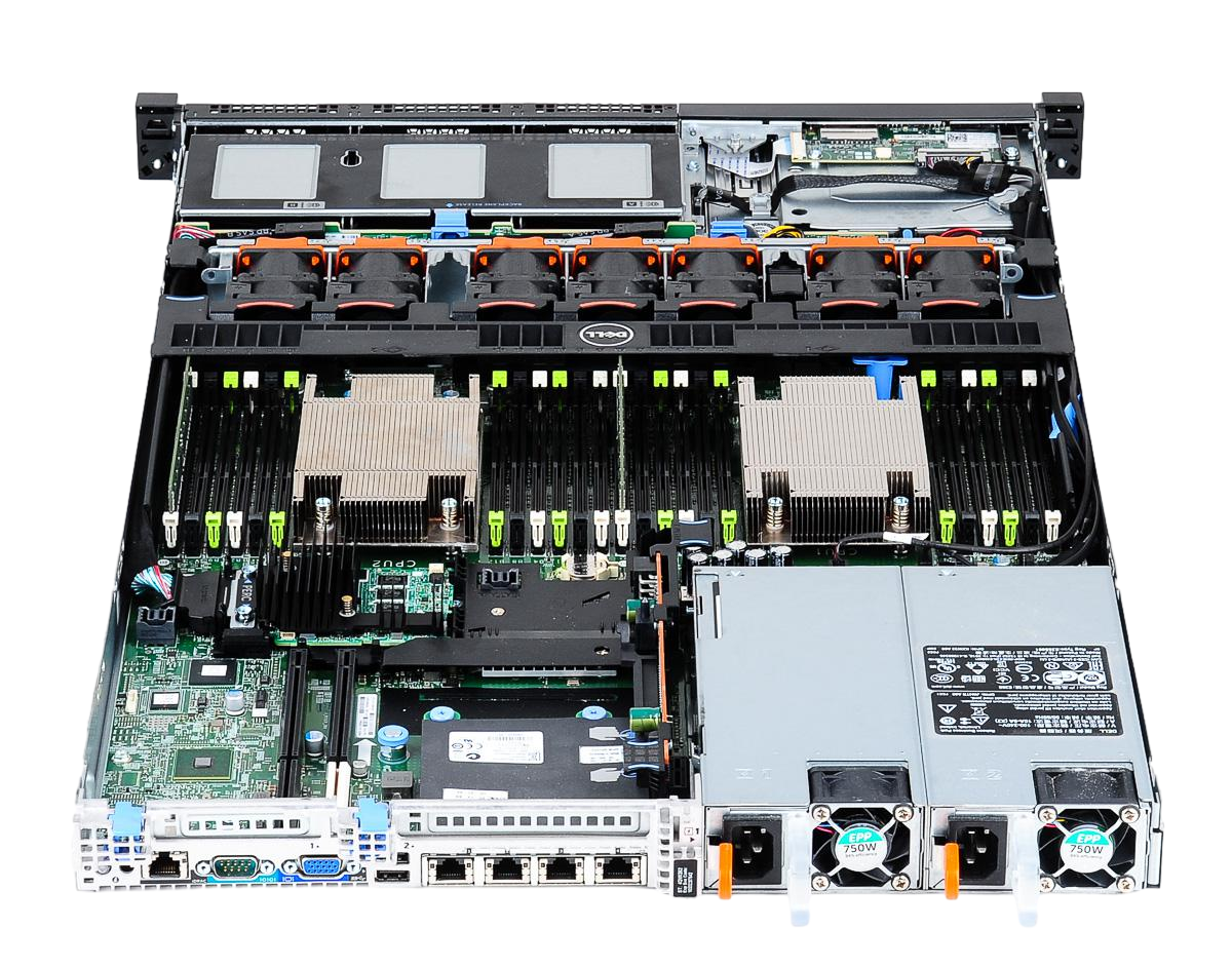 Сервер Dell PowerEdge R630 noCPU 24хDDR4 H730 iDRAC 2х495W PSU Ethernet 4х1Gb/s 8х2,5" FCLGA2011-3 (3)