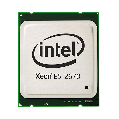Серверный процессор б/у Intel E5-2670 FCLGA2011 2.6Ghz-3.3GHz 20MB
